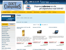 Tablet Screenshot of dxt.cz